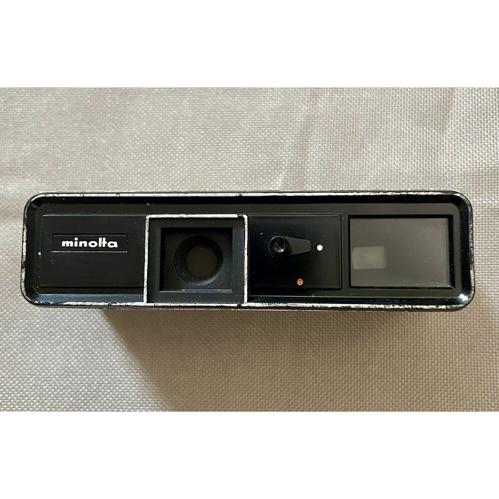 Vintage Minolta-16 Model P Micro Film Camera Rokkor 3.5/25 Lens with Case